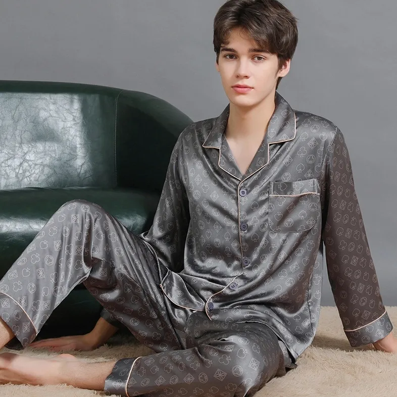Men's Spring and Autumn Pajamas