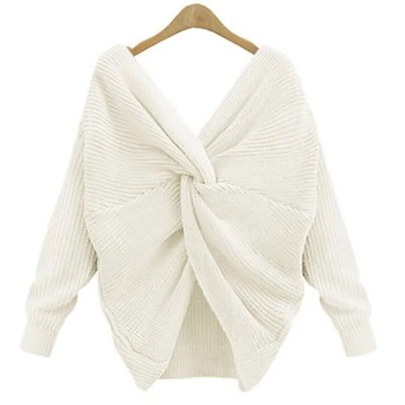 Women's Long Sleeve Sweaters & Cardigans Casual Elegant Solid Color display picture 8