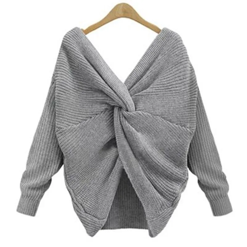 Women's Long Sleeve Sweaters & Cardigans Casual Elegant Solid Color display picture 9