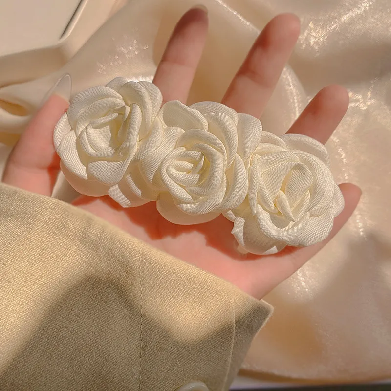 Camellia Hair Clip Korean Personality Flower Hair Accessories display picture 7