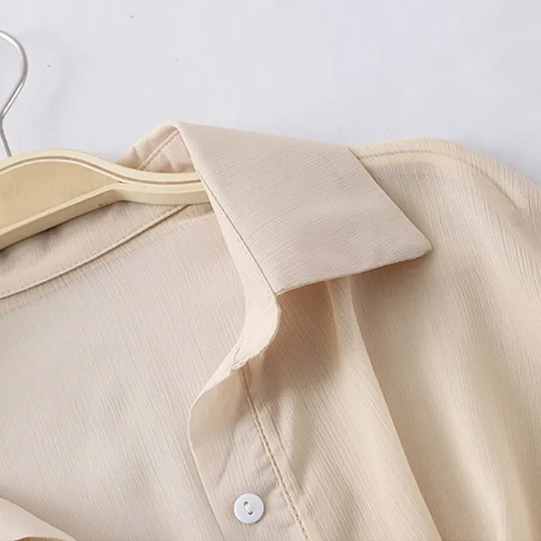 Fashion Simple Chiffon Shawl Cardigan Outer Jacket display picture 11