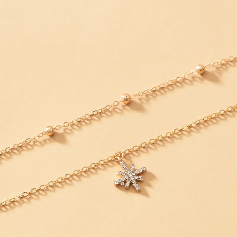 Simple Fashion New Style Two-layer Necklace display picture 7