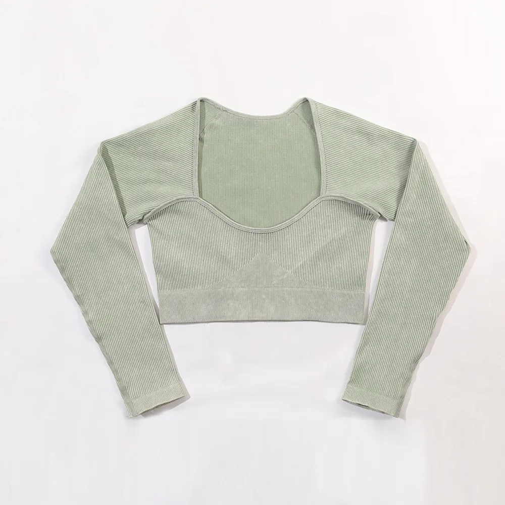 Fitness Sport Style Solid Color Nylon Spandex Round Neck Tracksuit Vest Skinny Pants display picture 7