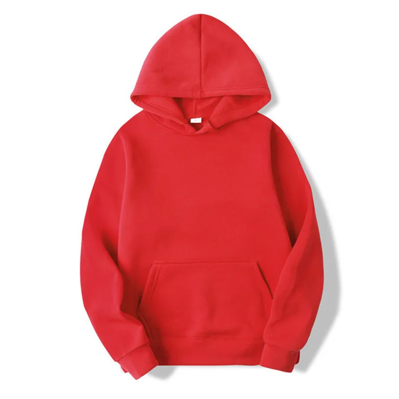 Unisex Hoodies Long Sleeve Basic Fleece Lined Casual Solid Color display picture 9
