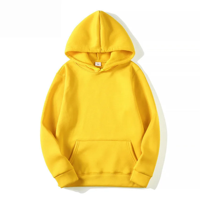 Unisex Hoodies Long Sleeve Basic Fleece Lined Casual Solid Color display picture 17