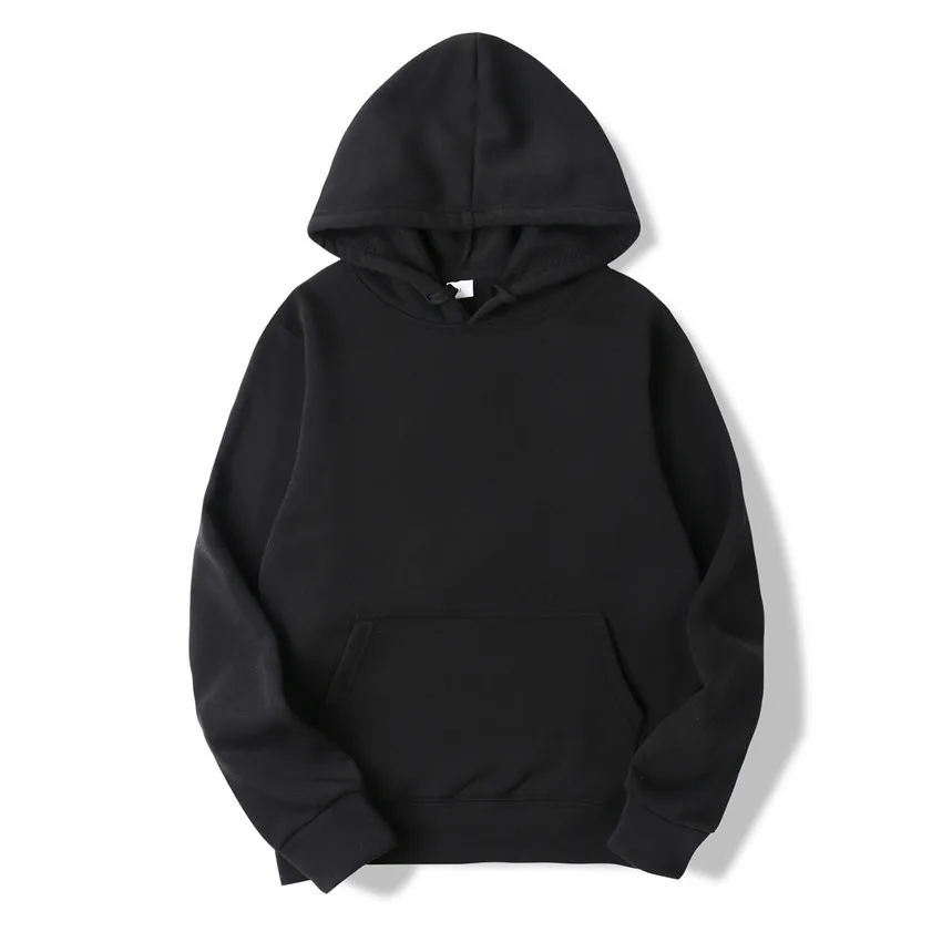 Unisex Hoodies Long Sleeve Basic Fleece Lined Casual Solid Color display picture 10