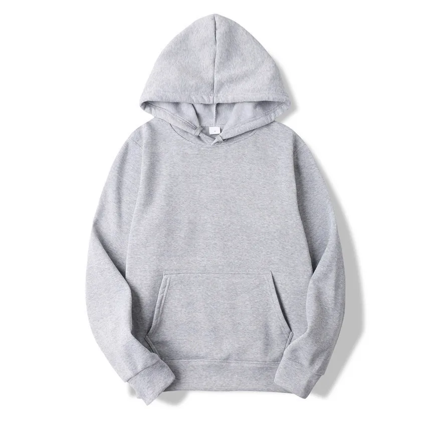 Unisex Hoodies Long Sleeve Basic Fleece Lined Casual Solid Color display picture 24