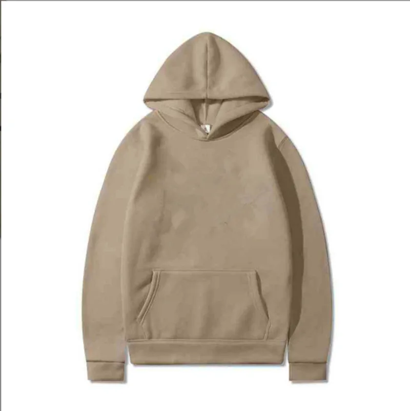 Unisex Hoodies Long Sleeve Basic Fleece Lined Casual Solid Color display picture 21