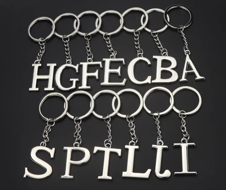 1 Piece Fashion Letter Alloy Unisex Keychain display picture 1