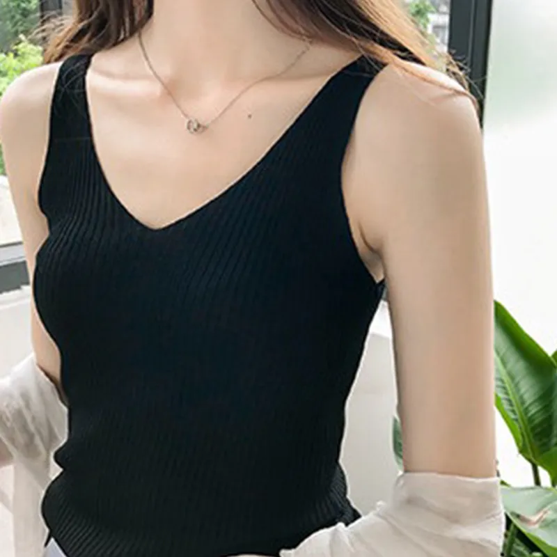 Tank Tops Simple Style Solid Color display picture 4