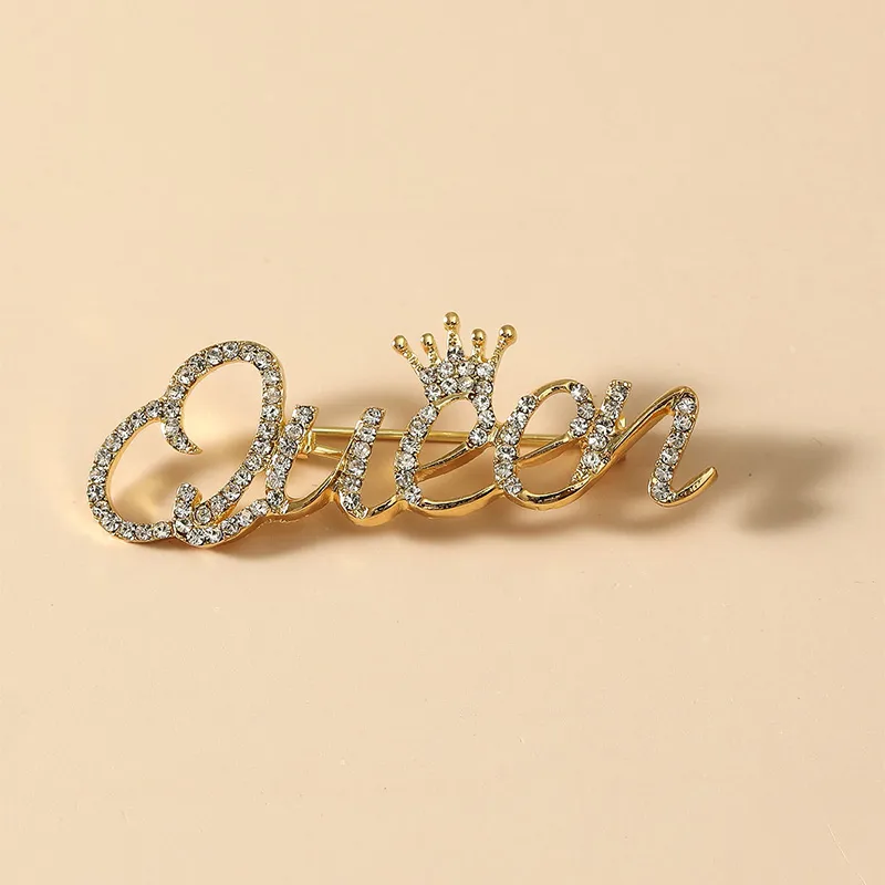 Fashion Letter Alloy display picture 2