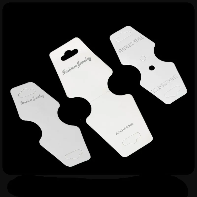 Factory Wholesale Spot Jewelry Packaging Card Paper Korean Jewelry Card New Titanium Steel Necklace Bracelet Folding Card display picture 1