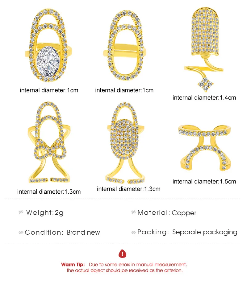Fashion Geometric Copper Rings Hollow Out Artificial Gemstones Copper Rings display picture 1