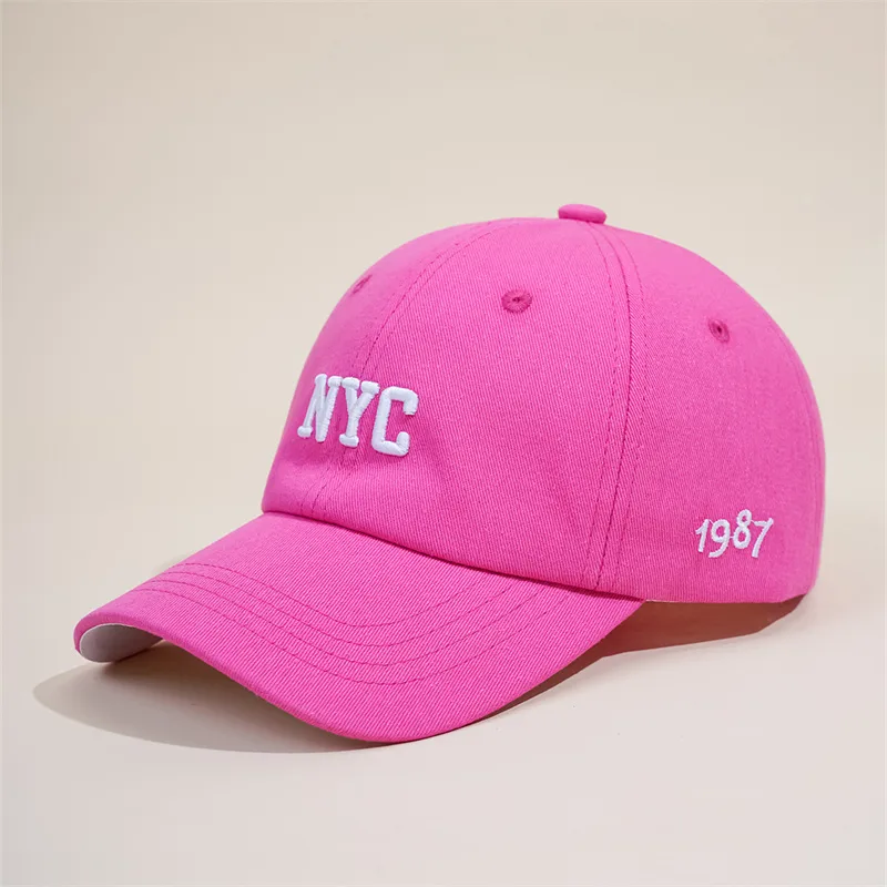Unisex Fashion Letter Number Embroidery Curved Eaves Baseball Cap display picture 4