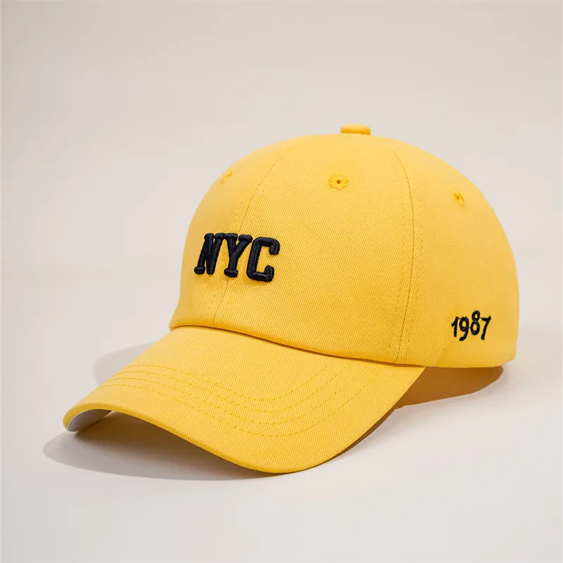 Unisex Fashion Letter Number Embroidery Curved Eaves Baseball Cap display picture 7