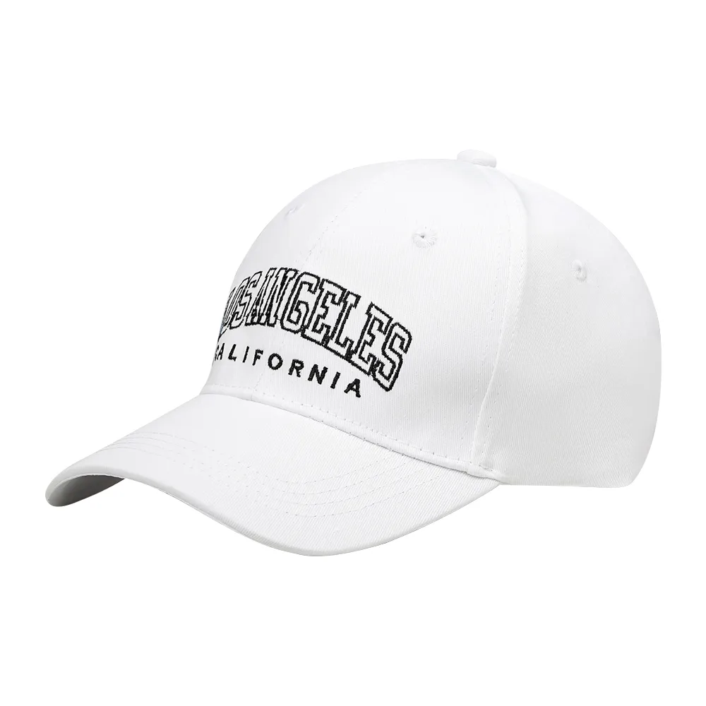 Unisex Simple Style Letter Embroidery Curved Eaves Baseball Cap display picture 3