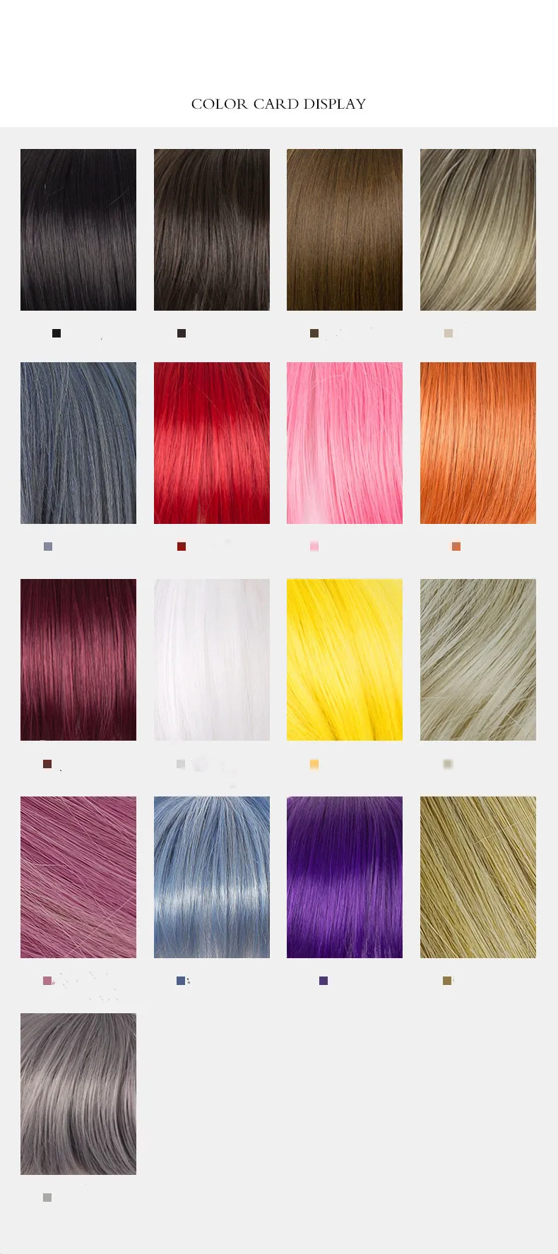 Women's Fashion Street High Temperature Wire Centre Parting Long Straight Hair Wigs display picture 5