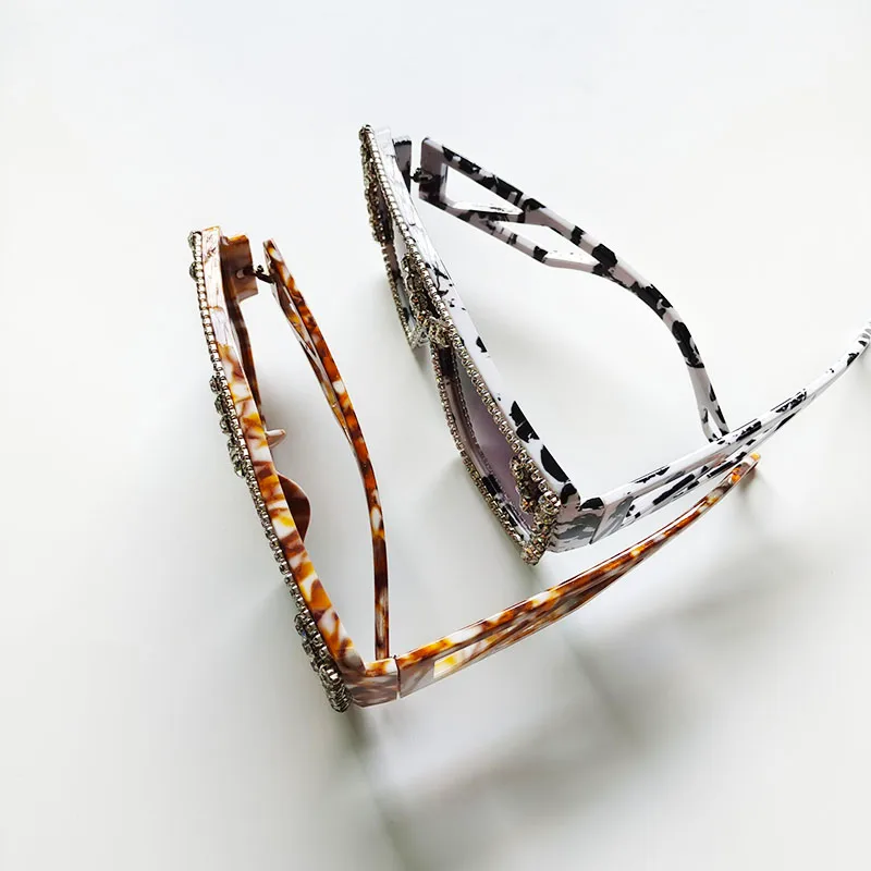 Unisex Fashion Geometric Pc Square Diamond Sunglasses display picture 3