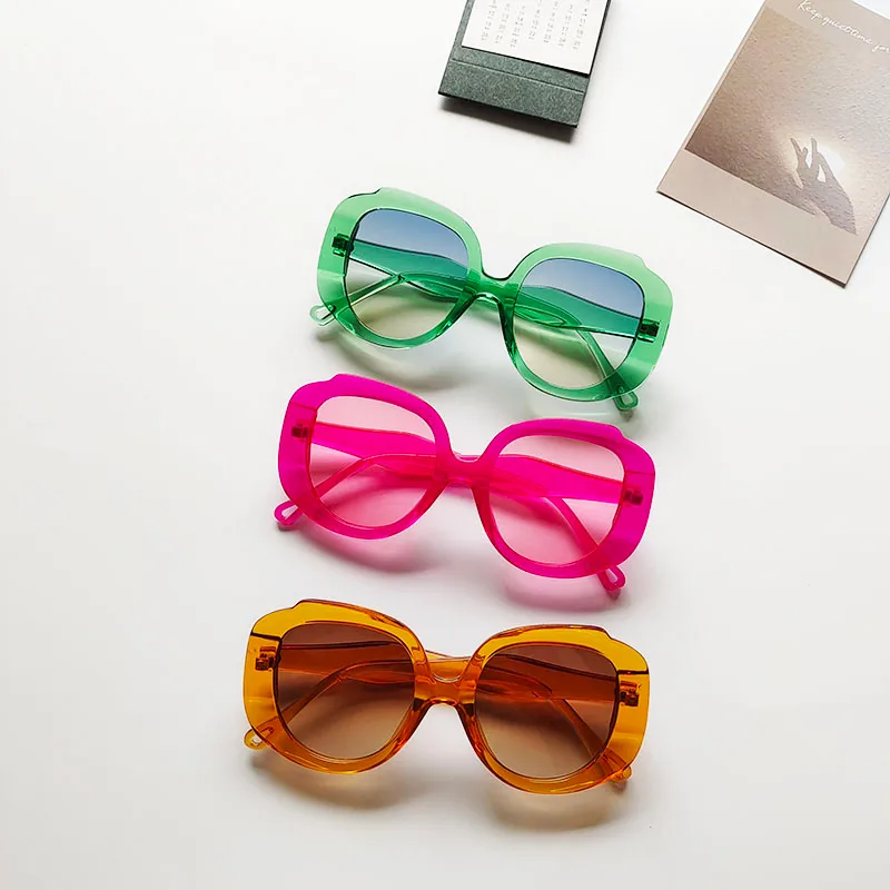 Casual Geometric Uv400 Resin Oval Frame Full Frame Women's Sunglasses display picture 3