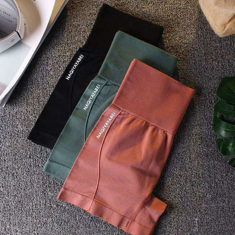 Women'S Sports Fashion Solid Color Shorts Skinny Pants display picture 8