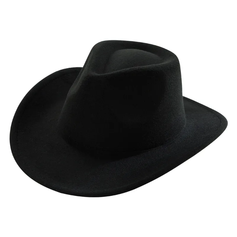 Unisex Vintage Style Solid Color Big Eaves Cloche Hat display picture 2