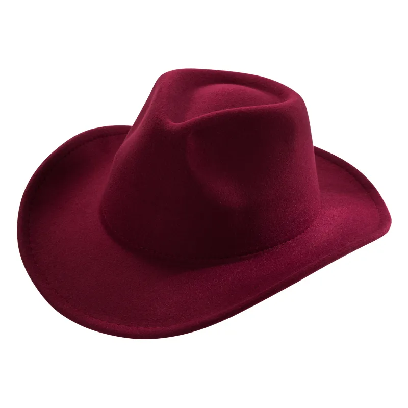 Unisex Vintage Style Solid Color Big Eaves Cloche Hat display picture 7