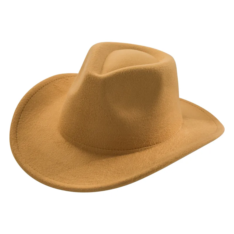 Unisex Vintage Style Solid Color Big Eaves Cloche Hat display picture 10