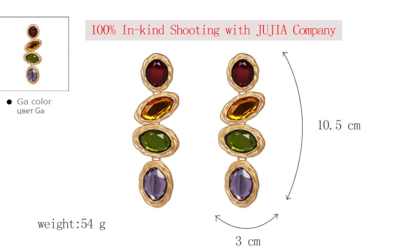 Fashion Geometric Diamond Alloy Earrings Ear Studs display picture 1