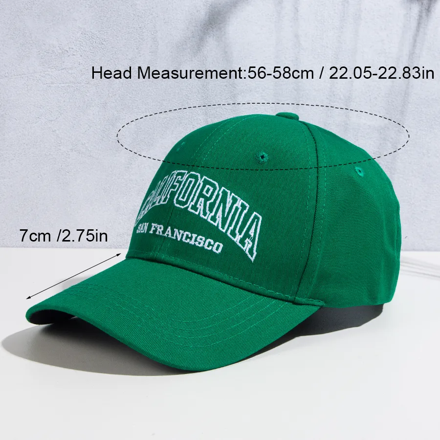 Unisex Fashion Letter Embroidery Curved Eaves Baseball Cap display picture 2