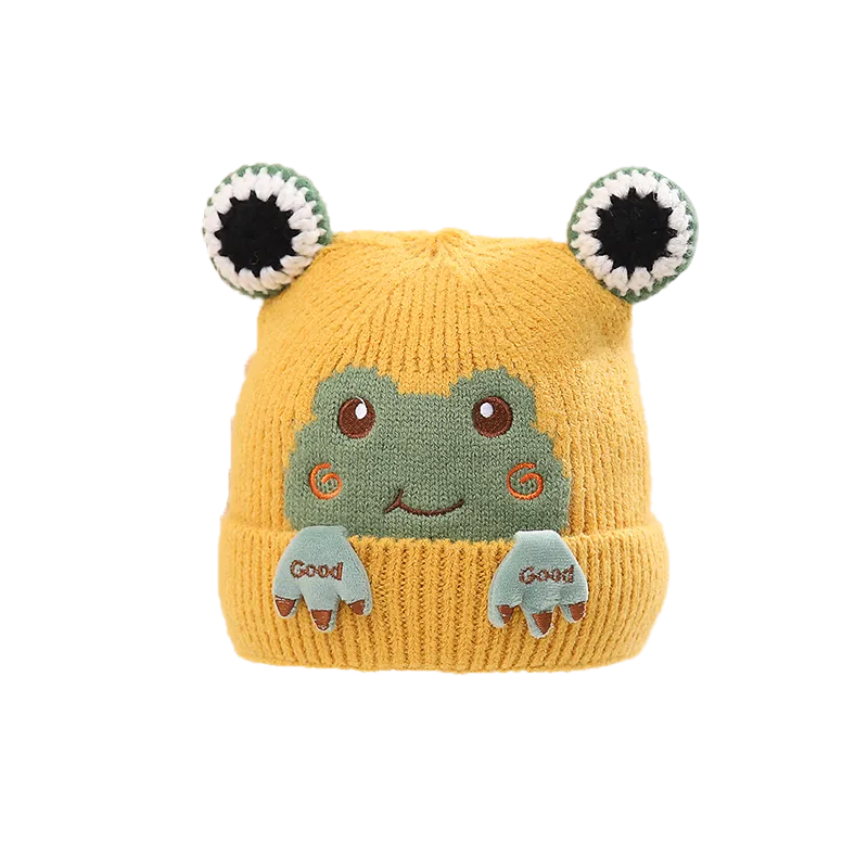 Children Unisex Cartoon Style Cute Frog Wool Cap display picture 17