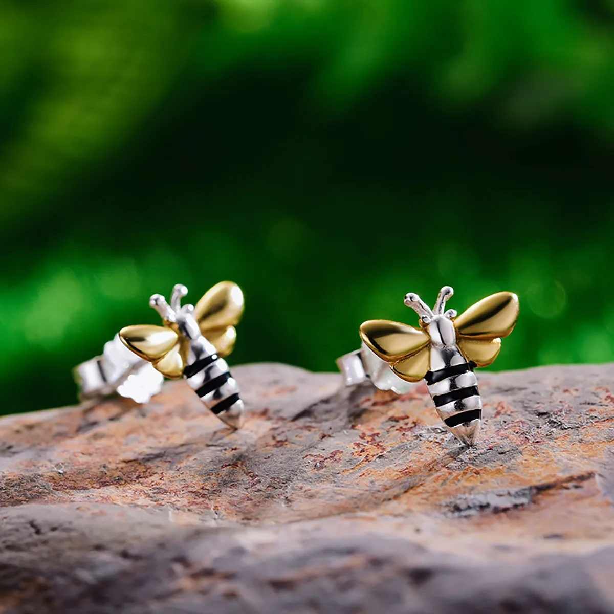 1 Pair 925 Sterling Silver Ear Studs display picture 3