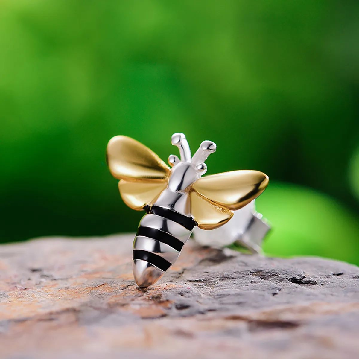 1 Pair 925 Sterling Silver Ear Studs display picture 2