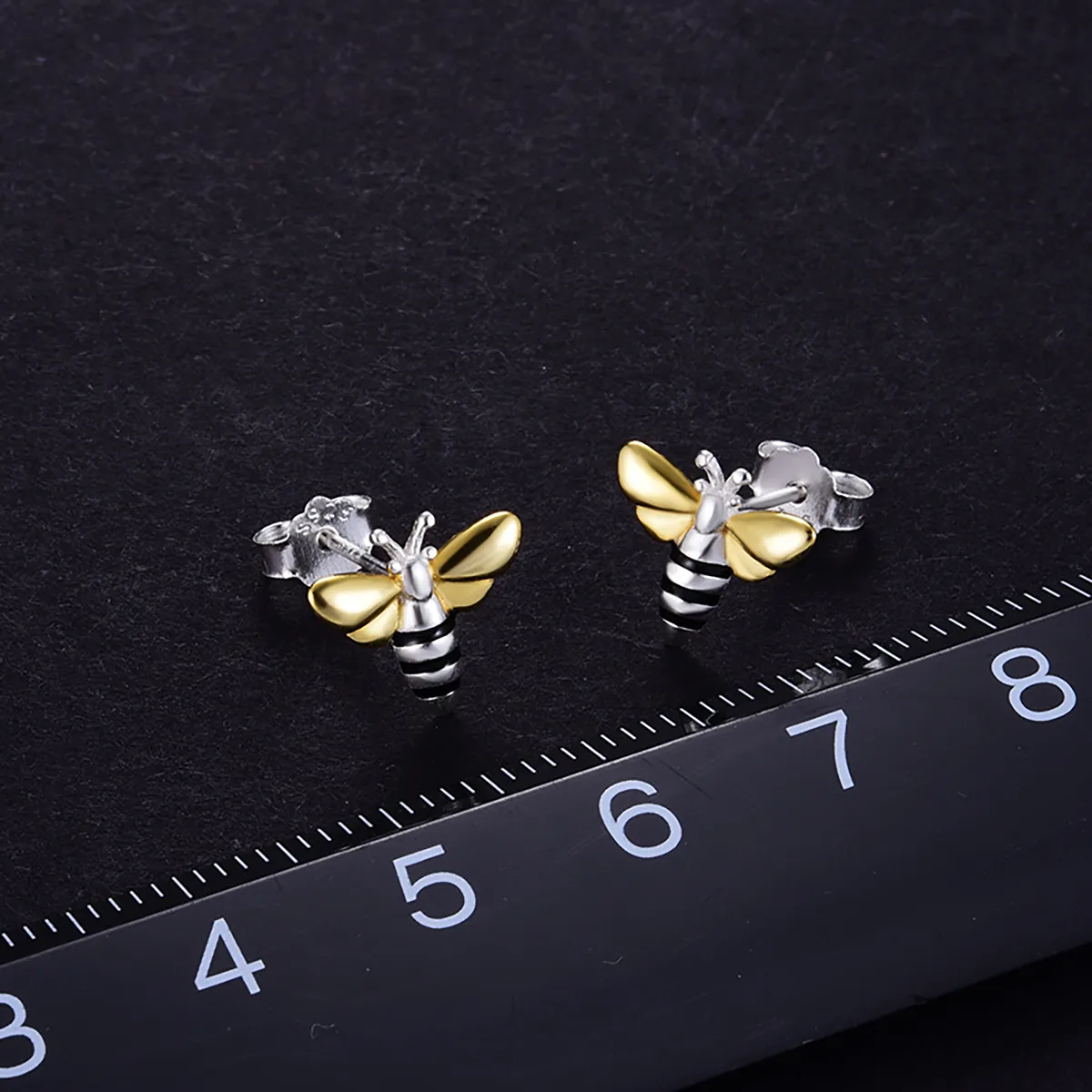 1 Pair 925 Sterling Silver Ear Studs display picture 1