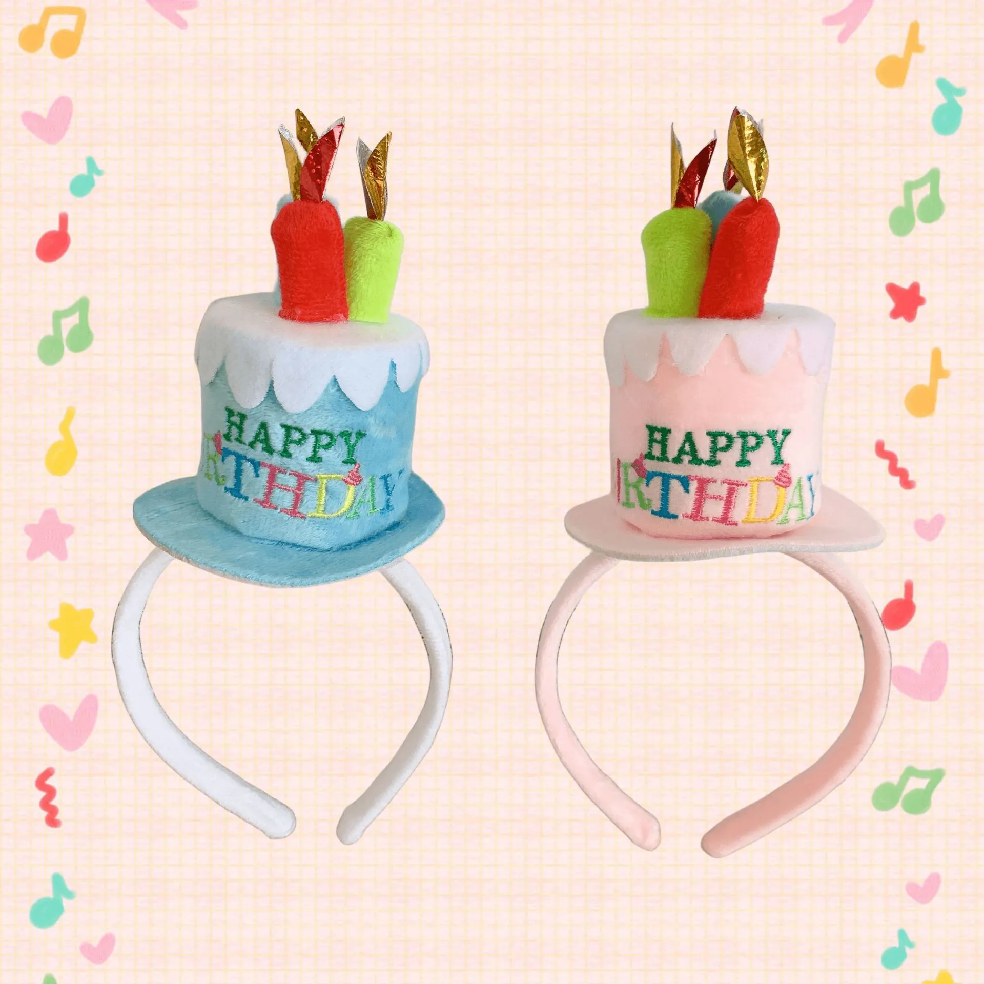 Cute Classic Style Letter Candle Cloth Party Birthday Costume Props display picture 3