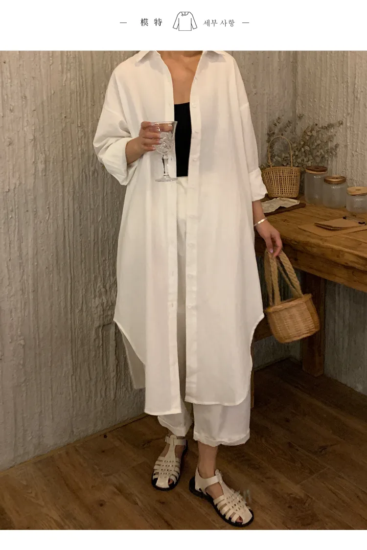 Women's Shirt Dress Casual Turndown Long Sleeve Solid Color Midi Dress Daily display picture 23