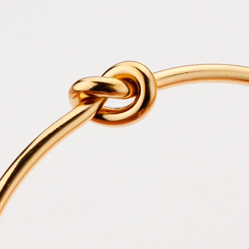 Simple Style C Shape Stainless Steel Titanium Steel Gold Plated Bangle In Bulk display picture 2