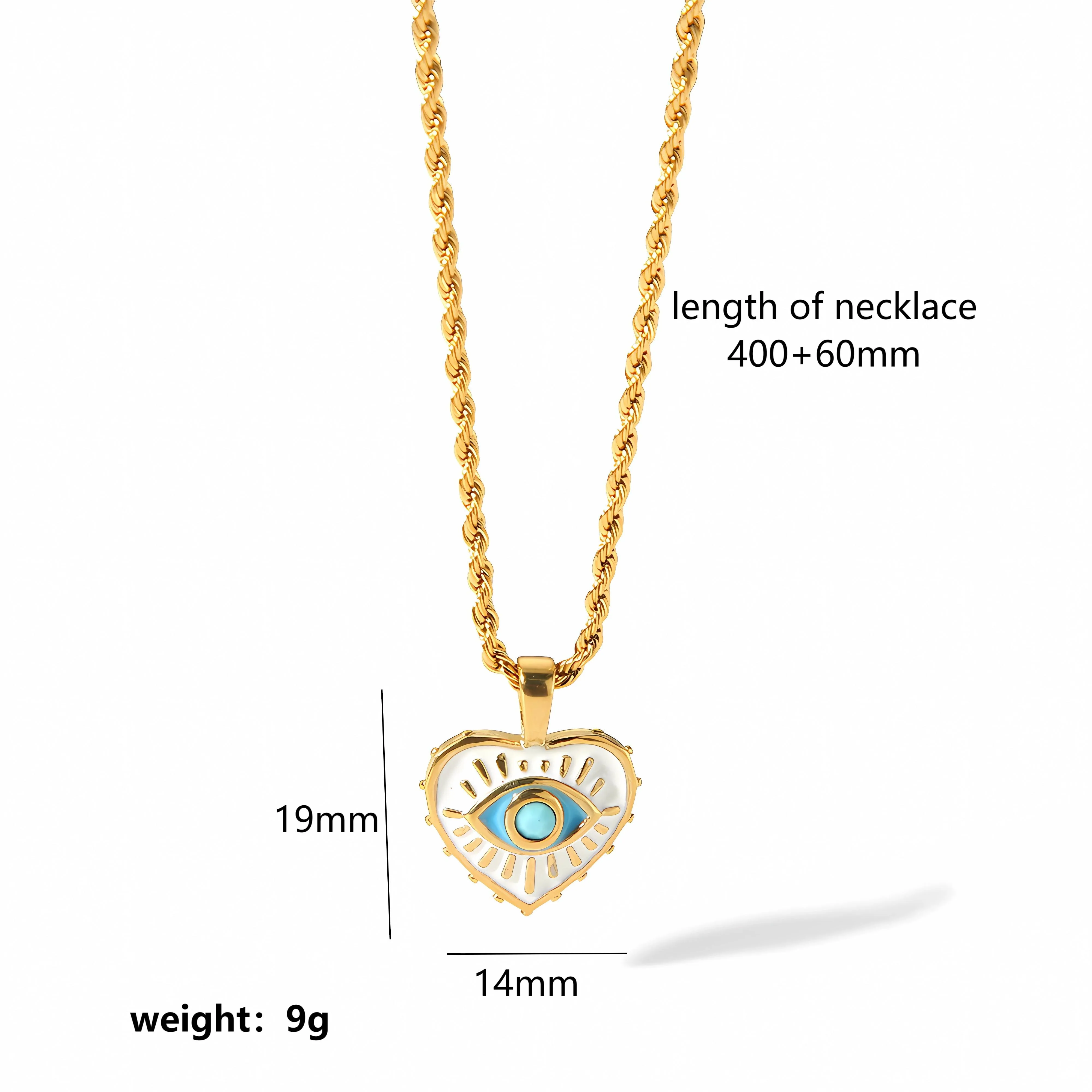 304 Stainless Steel Retro Polishing Plating Inlay Irregular Square Heart Shape Turquoise display picture 5