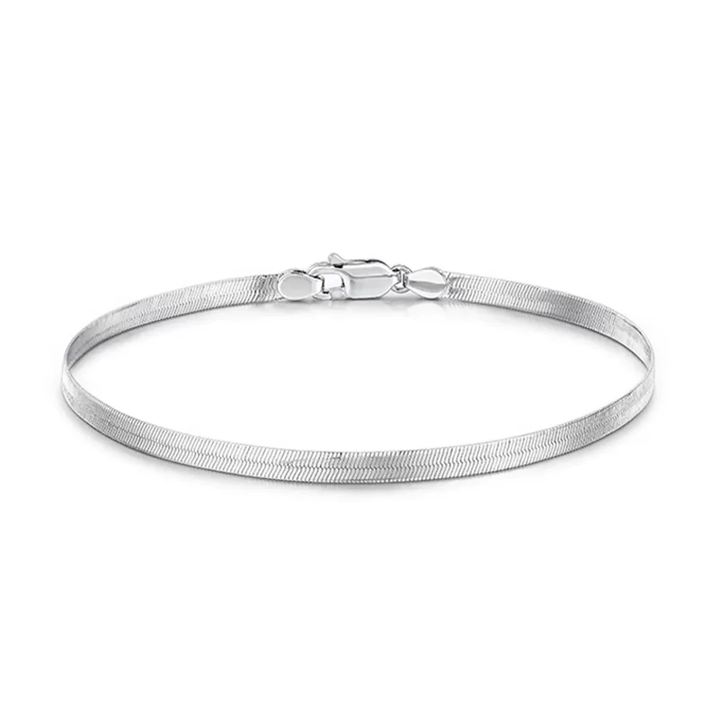 Elegant Luxurious Solid Color Sterling Silver Plating 18k Gold Plated Women's Bracelets display picture 4