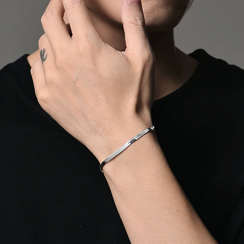 Elegant Luxurious Solid Color Sterling Silver Plating 18k Gold Plated Women's Bracelets display picture 1