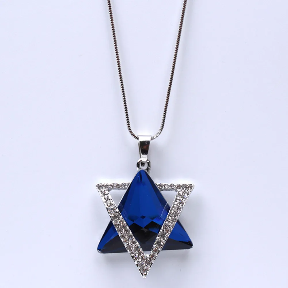 Simple Style Solid Color Alloy Copper Inlay Glass Women's Sweater Chain display picture 5