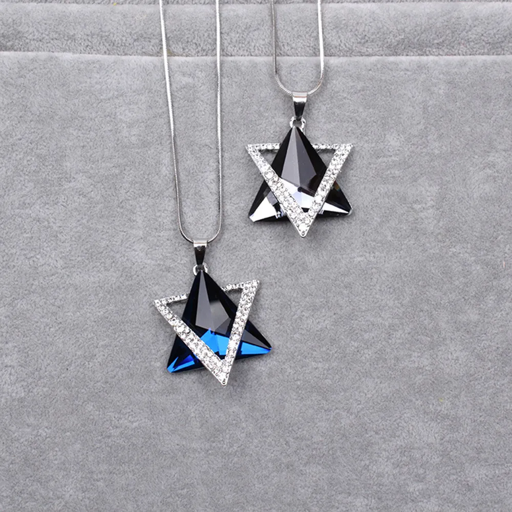 Simple Style Solid Color Alloy Copper Inlay Glass Women's Sweater Chain display picture 9