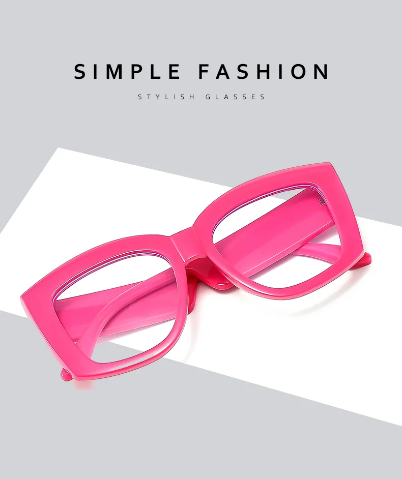Simple Style Solid Color Ac Square Full Frame Women's Sunglasses display picture 4