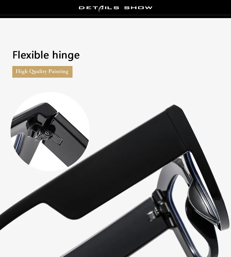 Simple Style Solid Color Ac Square Full Frame Women's Sunglasses display picture 16