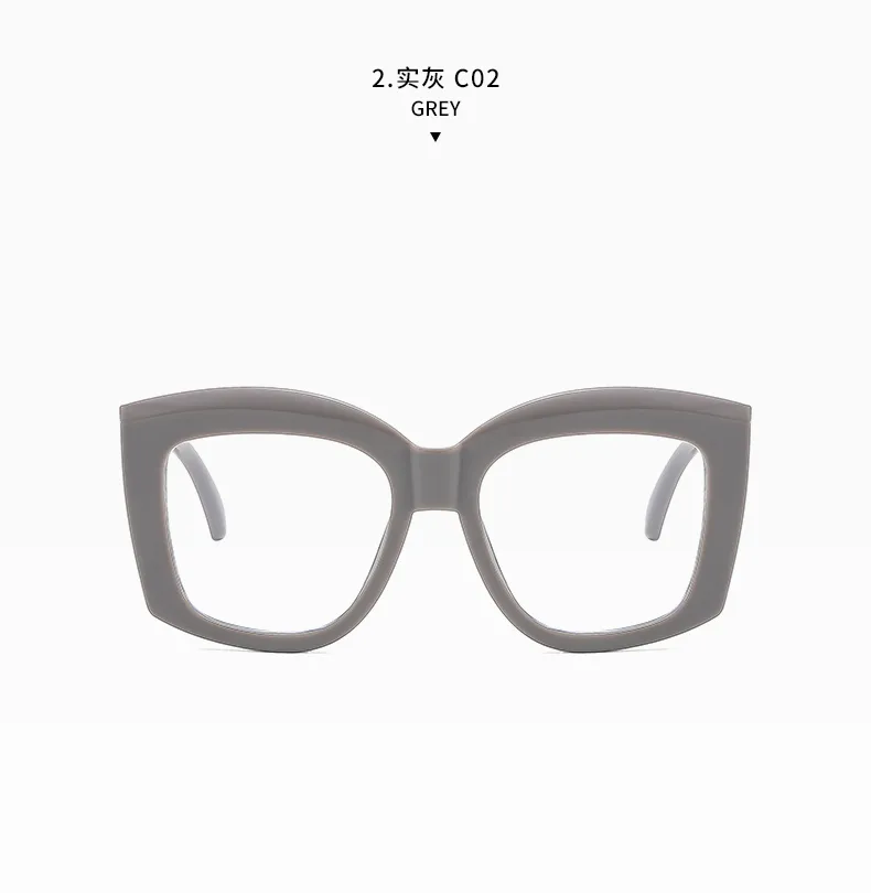 Simple Style Solid Color Ac Square Full Frame Women's Sunglasses display picture 11