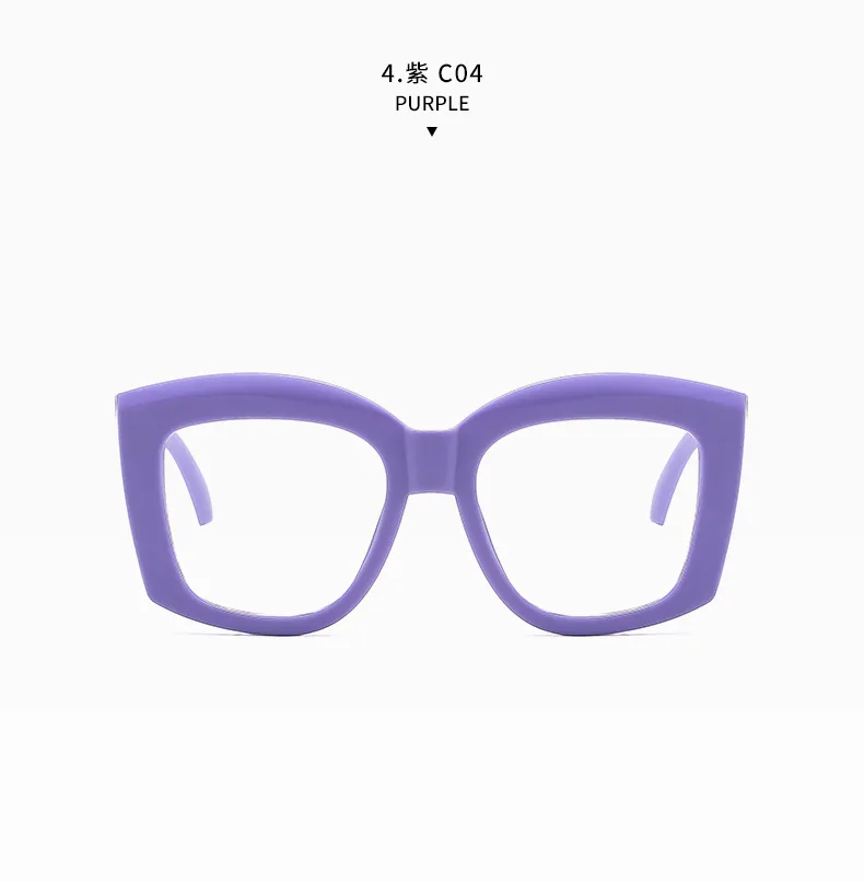 Simple Style Solid Color Ac Square Full Frame Women's Sunglasses display picture 9