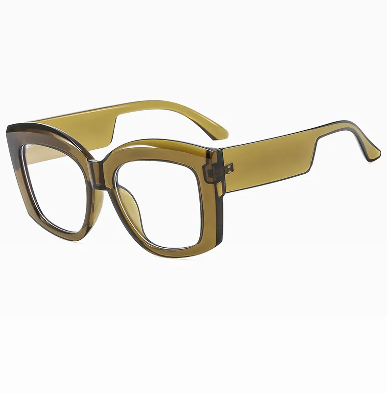 Simple Style Solid Color Ac Square Full Frame Women's Sunglasses display picture 18