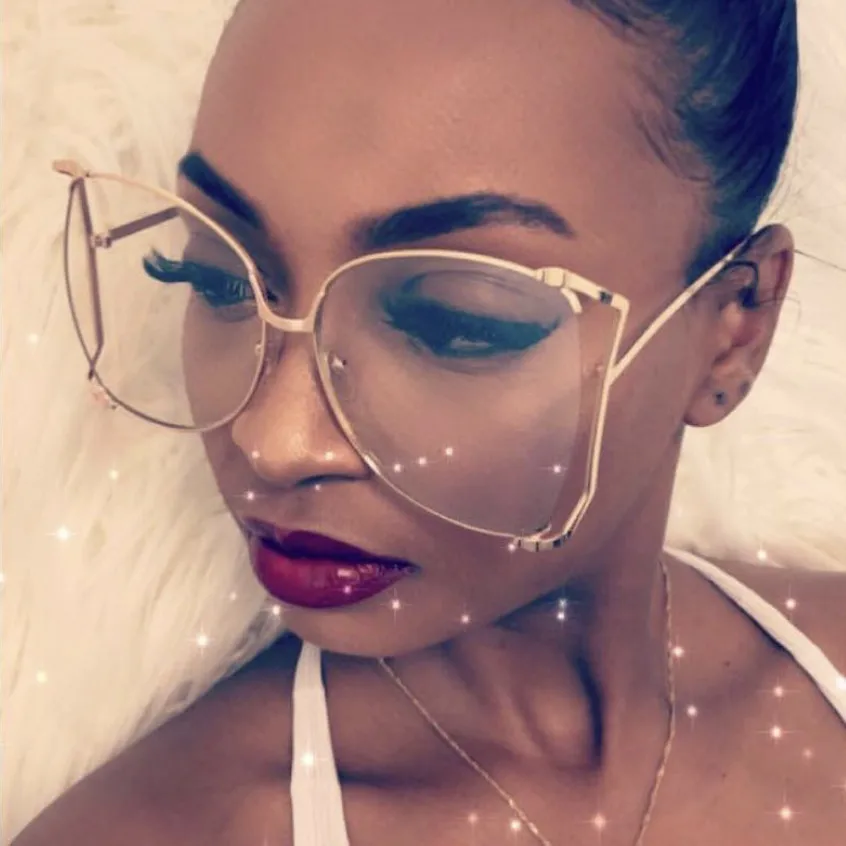 Elegant Gradient Color Pc Square Pearl Full Frame Women's Sunglasses display picture 2