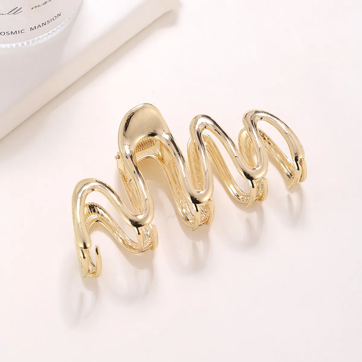 Women's Vintage Style Snake Metal Plating Hair Claws display picture 5