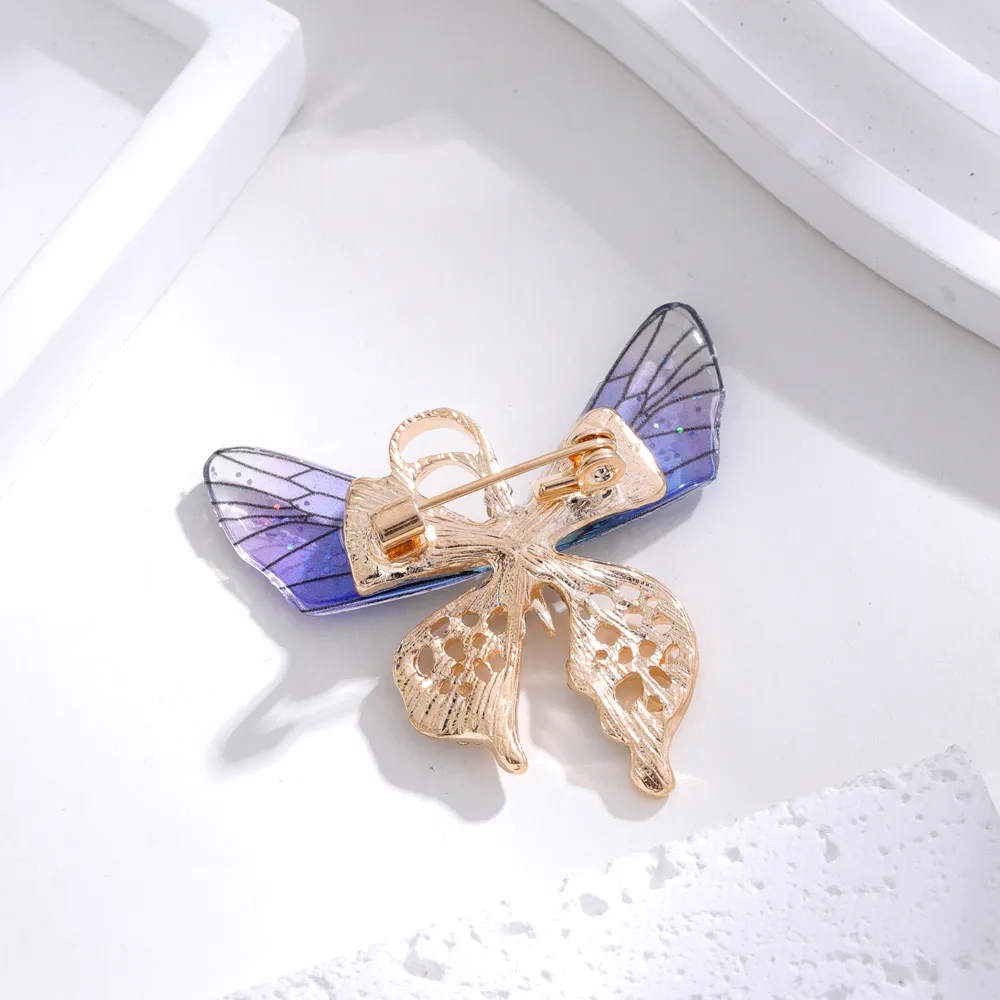 Elegant Cute Dragonfly Butterfly Alloy Inlay Rhinestones Unisex Brooches display picture 9