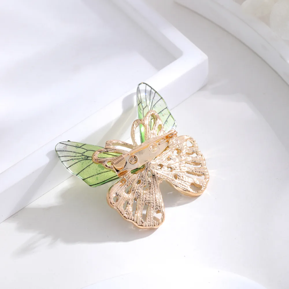 Elegant Cute Dragonfly Butterfly Alloy Inlay Rhinestones Unisex Brooches display picture 12
